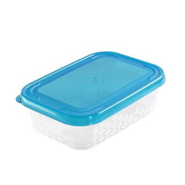 PROSTOKĄTNY POJEMNIK DO ŻYWNOŚCI BLUE BOX  0,5 L  